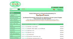 Desktop Screenshot of equisportproducts.de